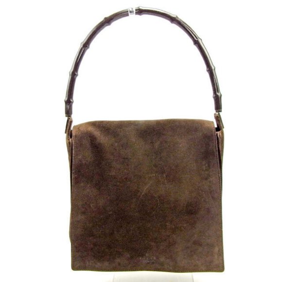 Gucci Shoulder bag Bamboo Brown Woman Authentic Used - Picture 1 of 6